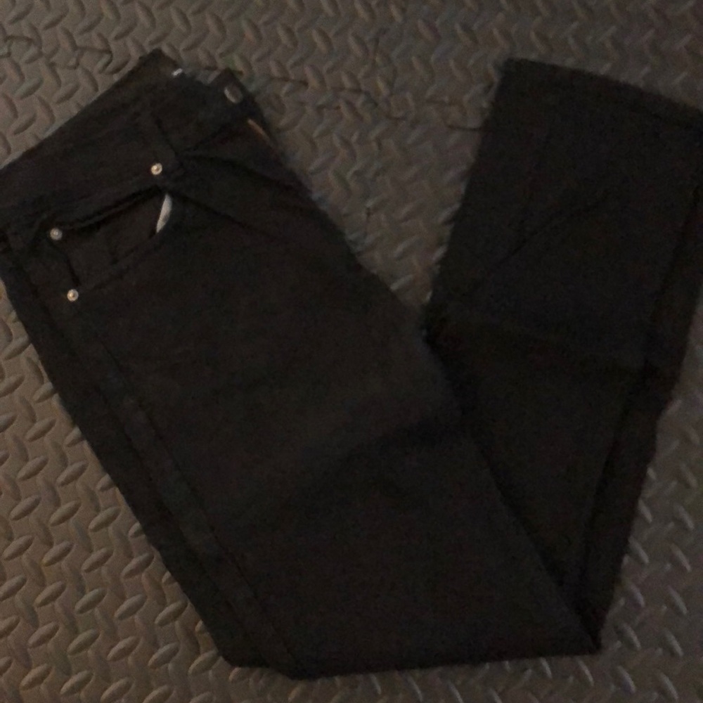 Rustic Dime Skinny Fit Black Jean Size 34
